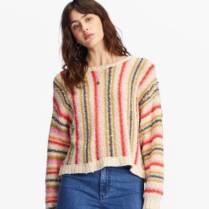 Billabong She's A Trip Stripe Sweater